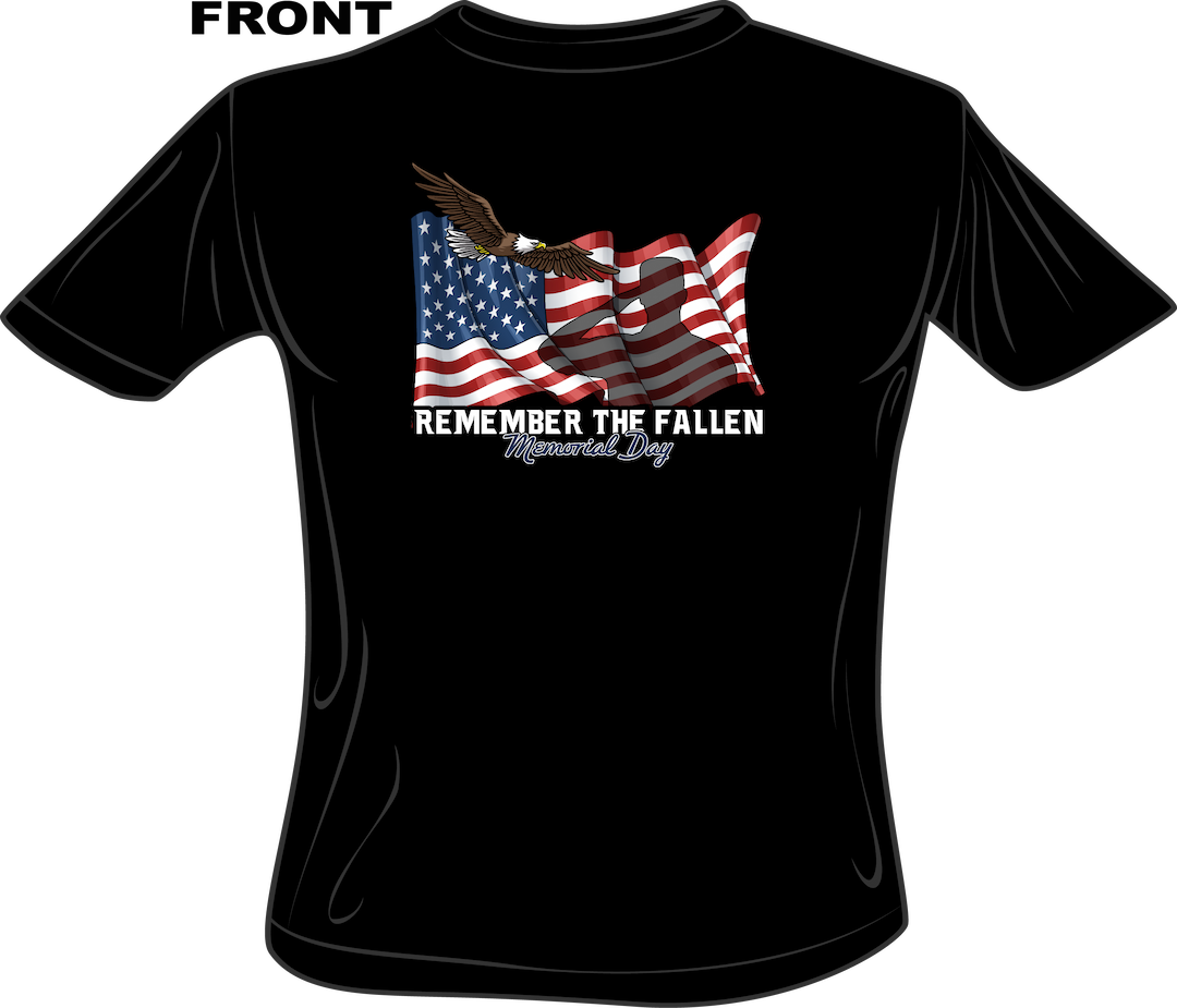 2026 Memorial Day Shirt Black No Logo